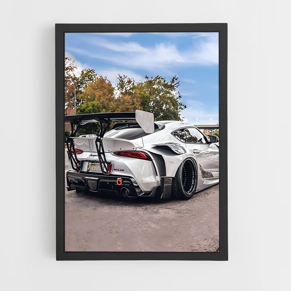 Poster Supra Sportive – affiche Toyota (vue 2)